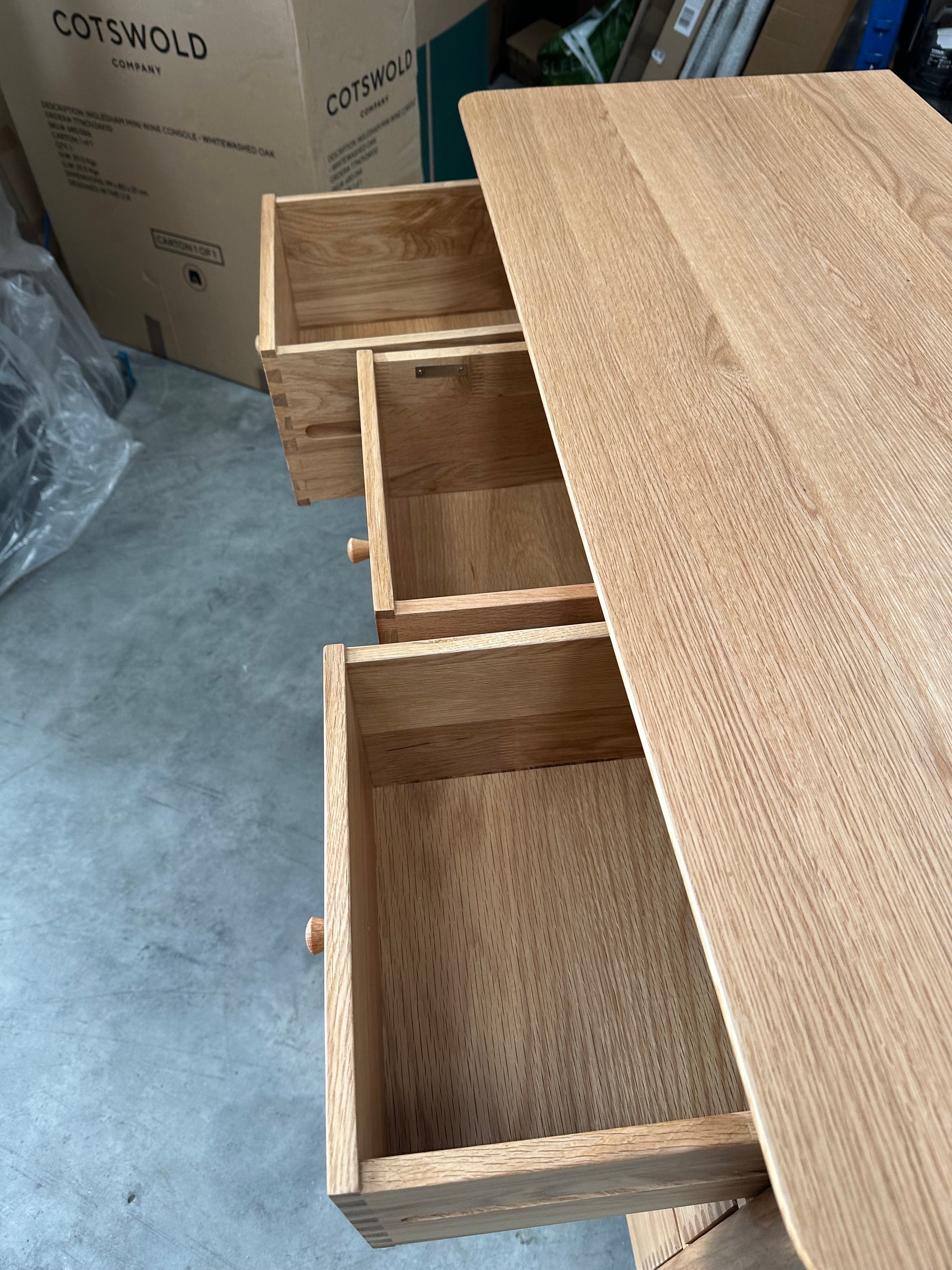 John Lewis Essence 6 Drawer Chest, Oak