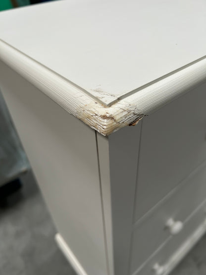 Laura Ashley Ashwell 7 Drawer Chest, White