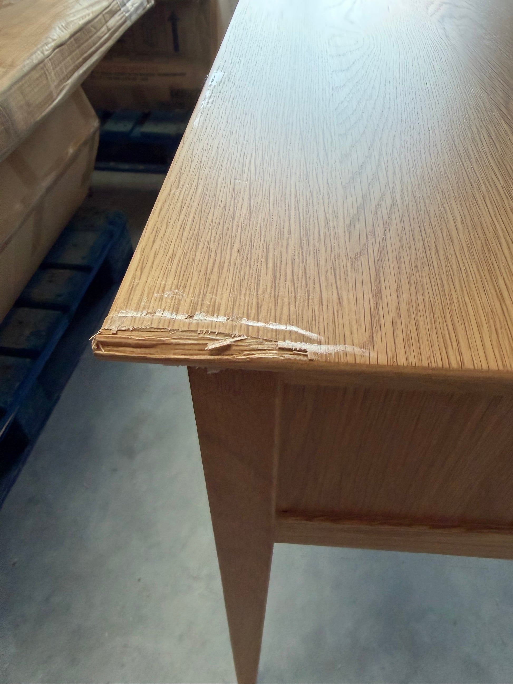 John Lewis Essence Dressing Table, Oak