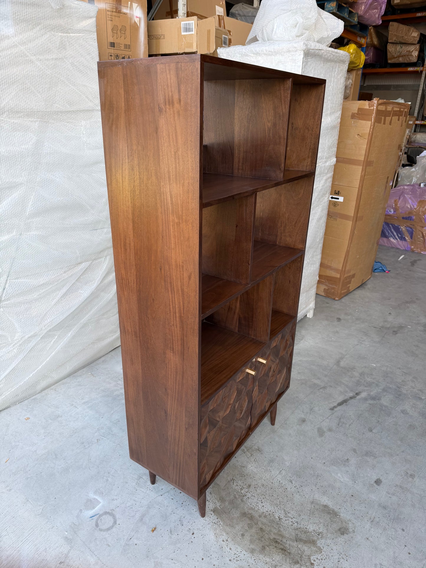 Swoon John Lewis + Swoon Franklin Shelving Unit, Dark Brown
