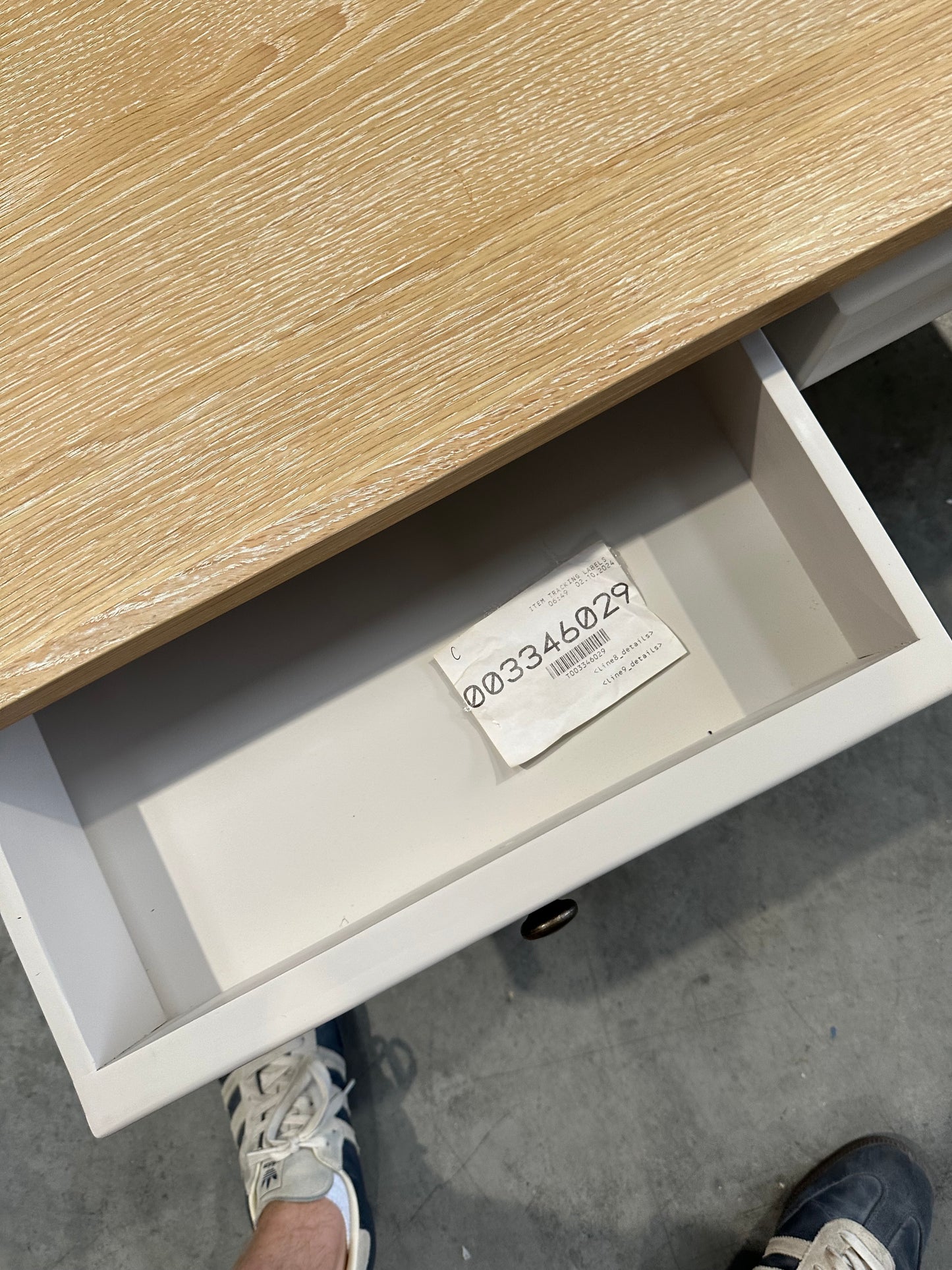 John Lewis Foxmoor Storage Coffee Table, FSC-Certified, Oak & Cream