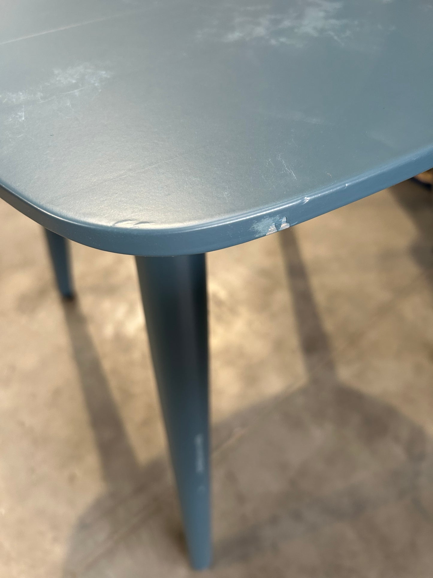 John Lewis Spindle Dining Chair, Set of 2, Blue, FSC-Certified