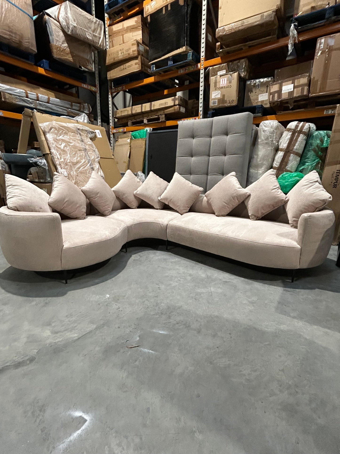 John Lewis Lozenge LHF Corner Sofa