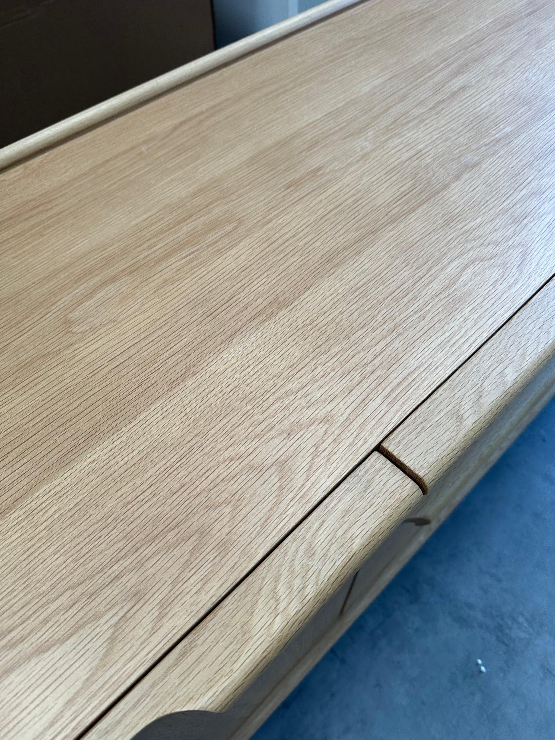 John Lewis Notch 2 Door 2 Drawer Sideboard in Oak