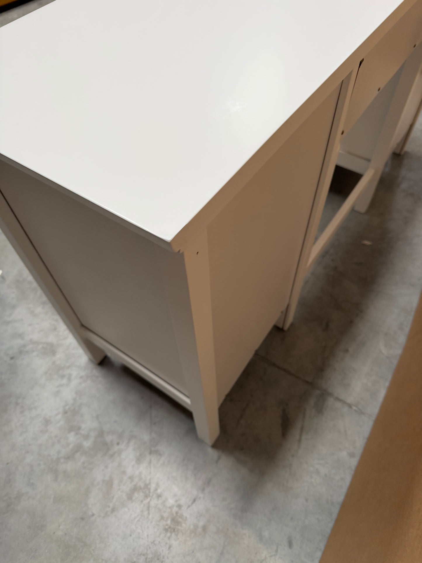 John Lewis Wilton Dressing Table White