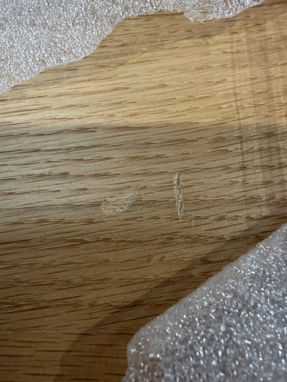 John Lewis Stanton Extending Dining Table, Oak/Black