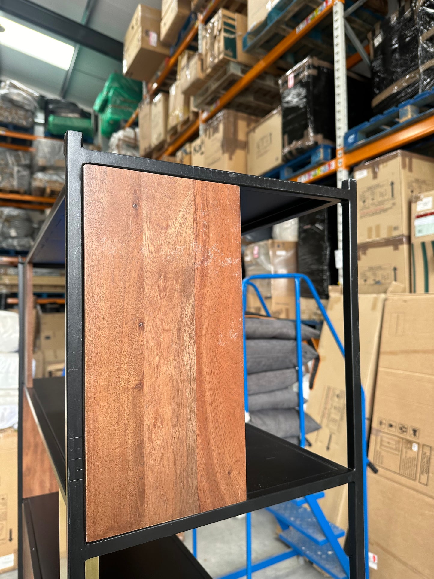 Swoon John Lewis + Swoon Brunel Wide Shelving Unit, Brown