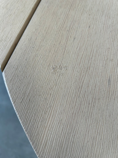 ohn Lewis Burford Round Garden Dining Table, 100cm