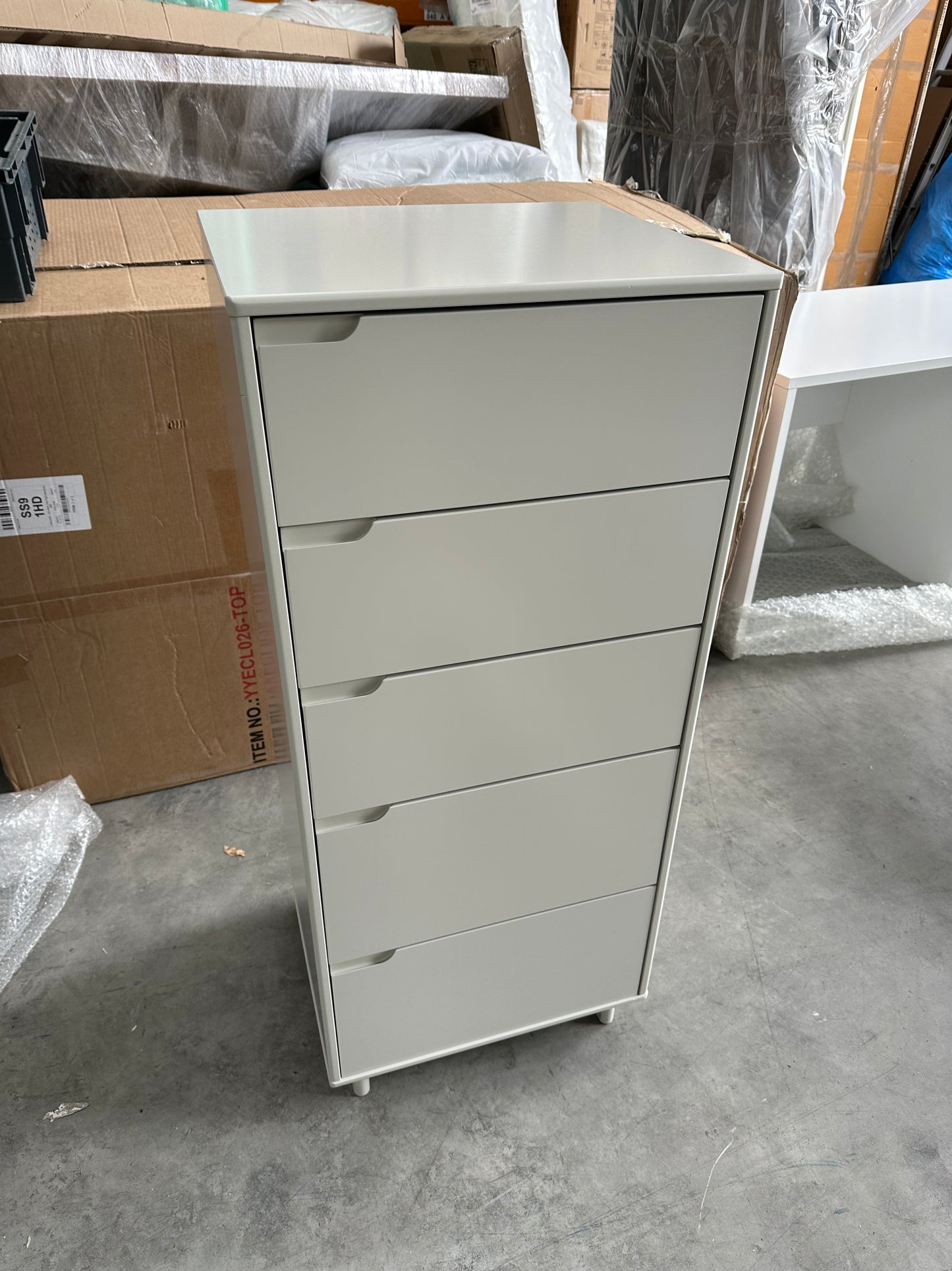 John Lewis Format 5 Drawer Tallboy Chest
