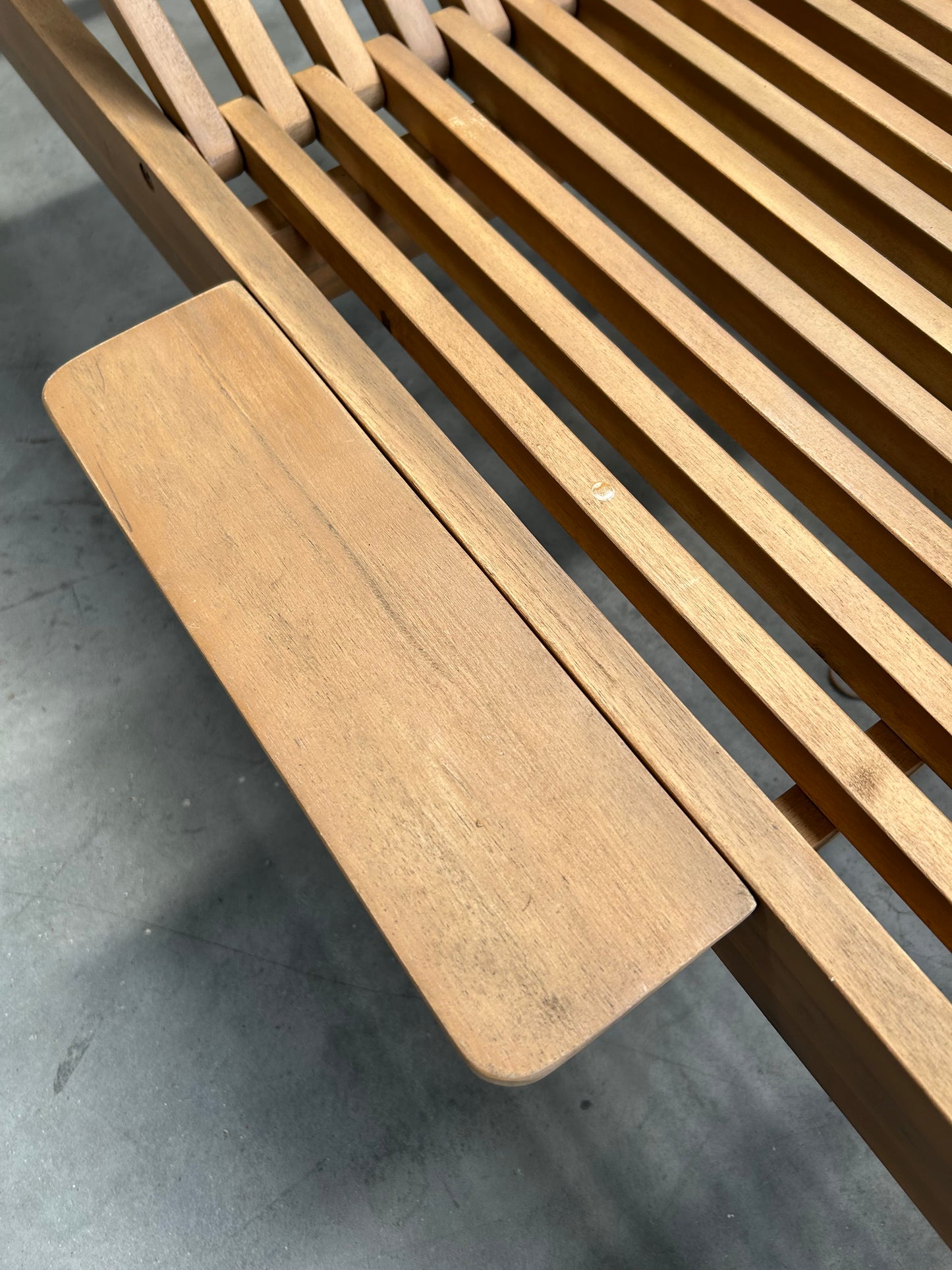 John Lewis Mona Garden Sun Lounger Sunbed  FSC Certified Acacia Wood