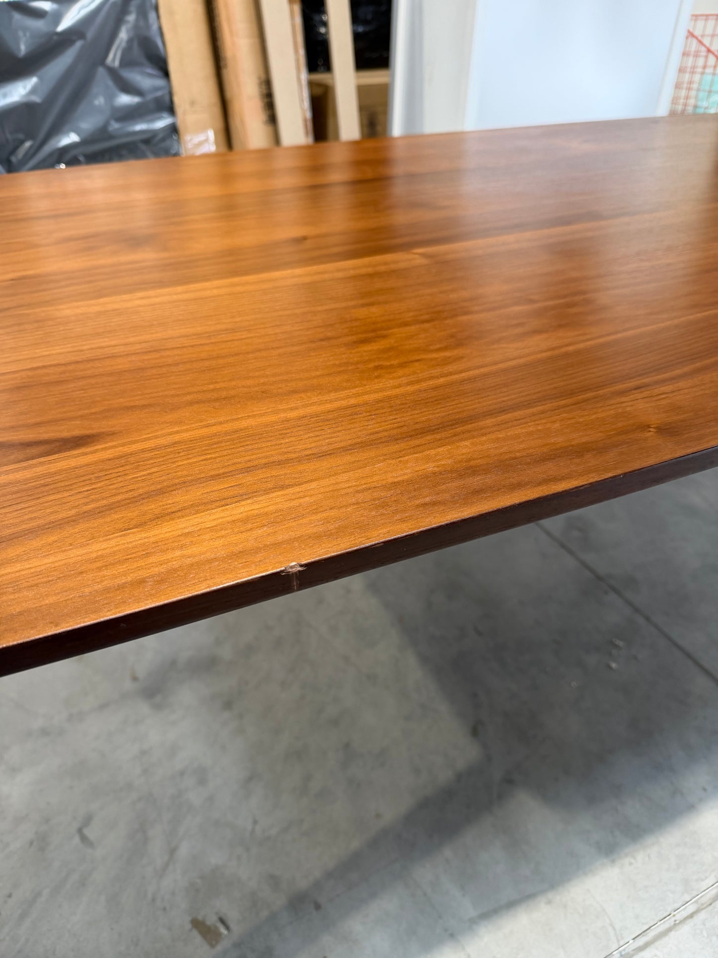 John Lewis Cara 6-10 Seater Extendable Dining Table American Black Walnut