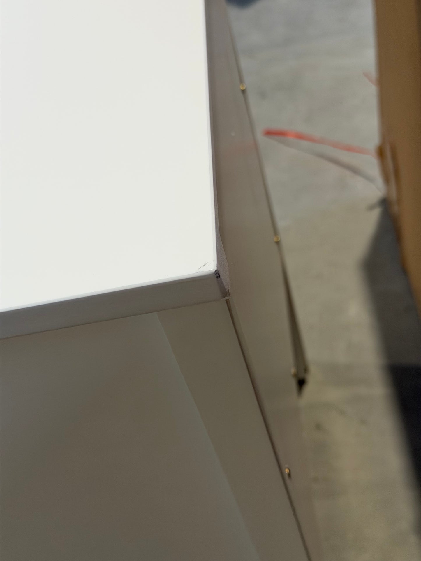 John Lewis Wilton 2 Drawer Bedside Cabinet, White