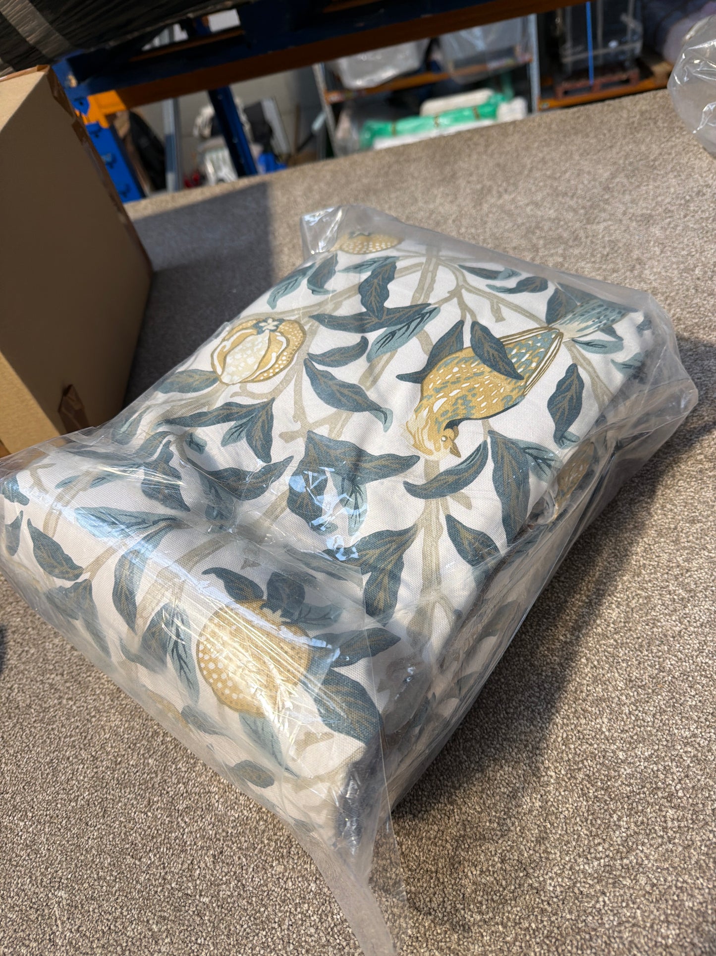 William Morris Bird & Pomegranate Pair Blackout Lined Eyelet Curtains W229 x Drop 229cm