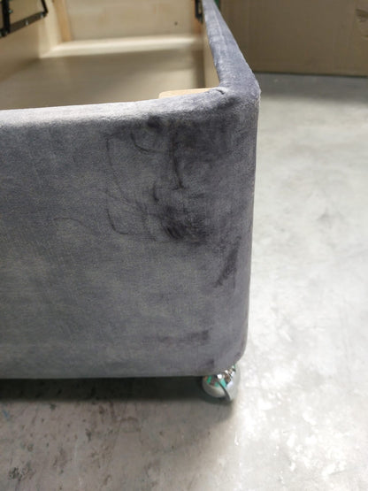 TEMPUR® Suffolk Ottoman Bed, King Size, Armour