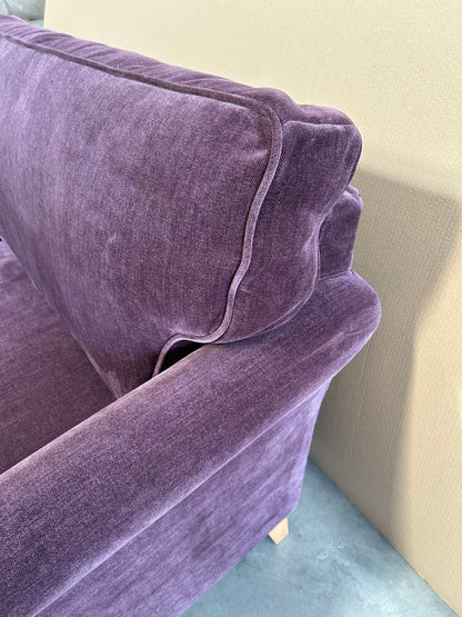 John Lewis Charlotte II Snuggler Soft Chenille Aubergine