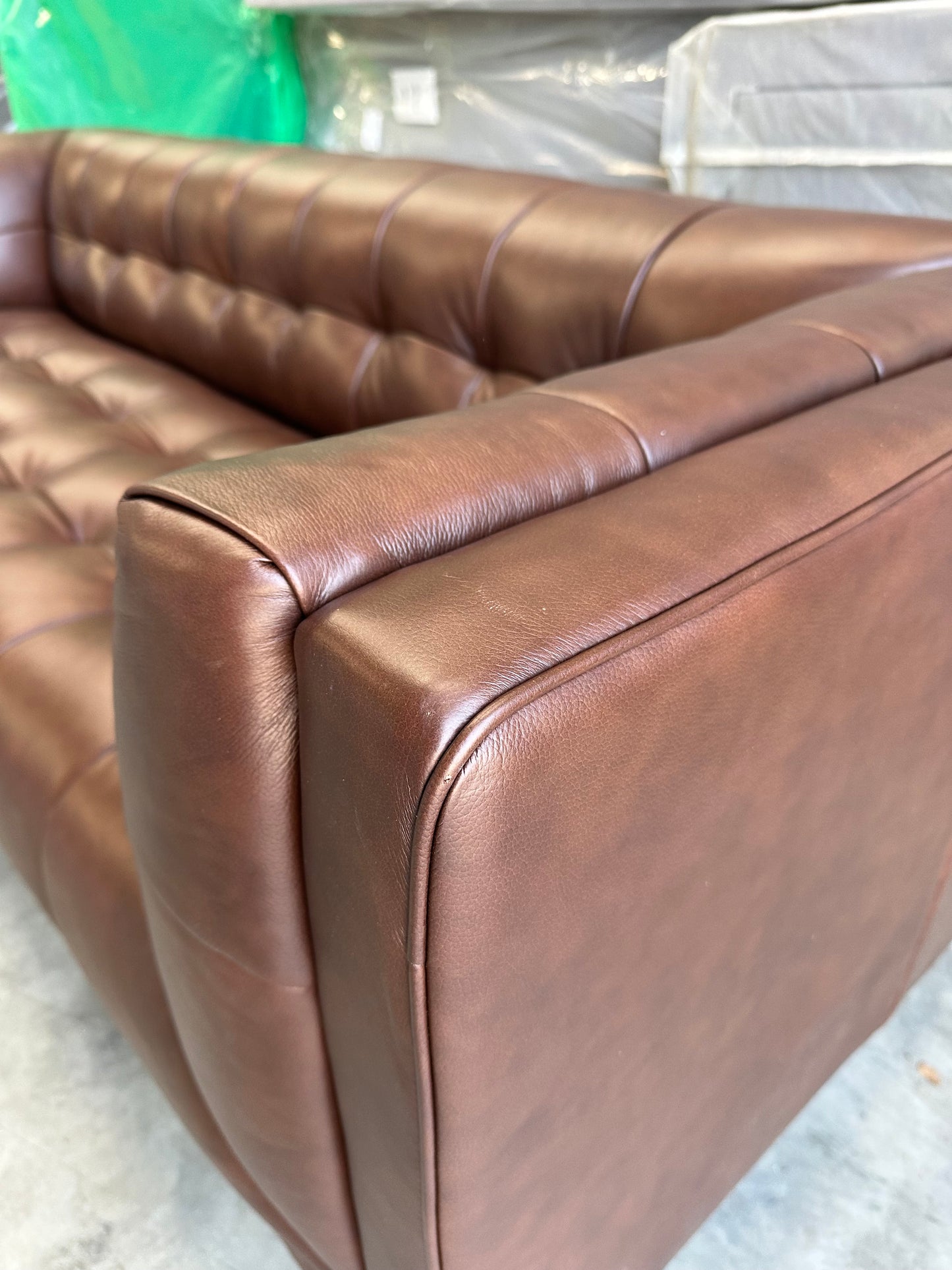 At The Helm Leather Sofa Grace Grand 4 Seater Grand Coco