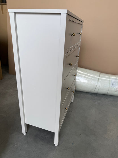 John Lewis Wave 4 Drawer Chest Greige Storage