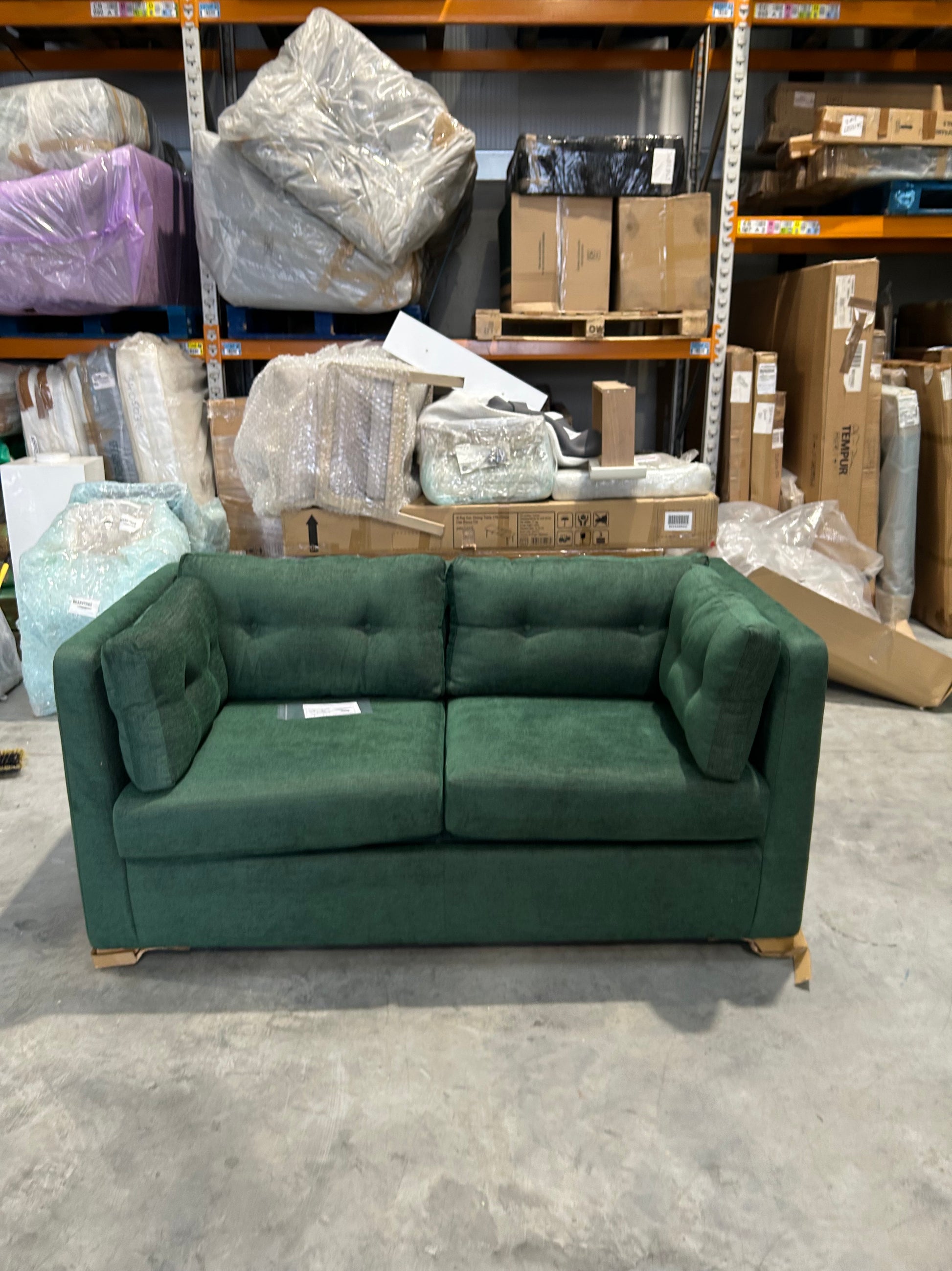 John Lewis Sofa Bed Alpine Green Booth