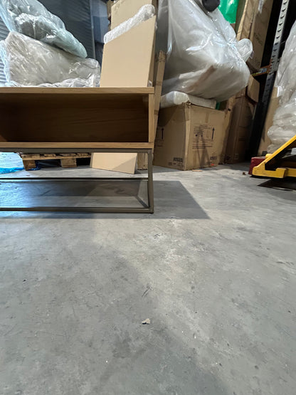 John Lewis Coffee Table Estate 2 Drawer Oak Wood  Natural