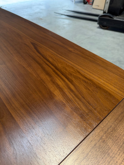 John Lewis Cara 6-10 Seater Extendable Dining Table American Black Walnut