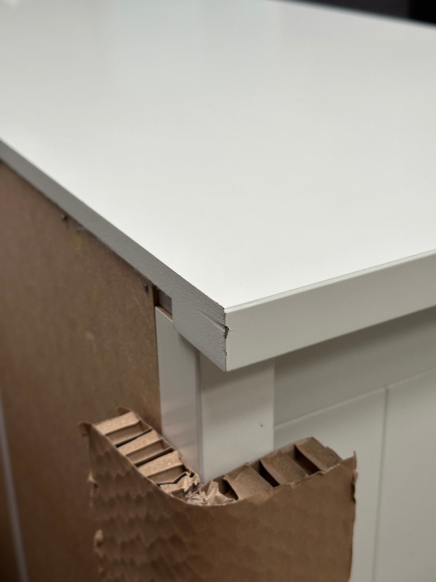 Julian Bowen Maine 6 Drawer Wide Chest, White