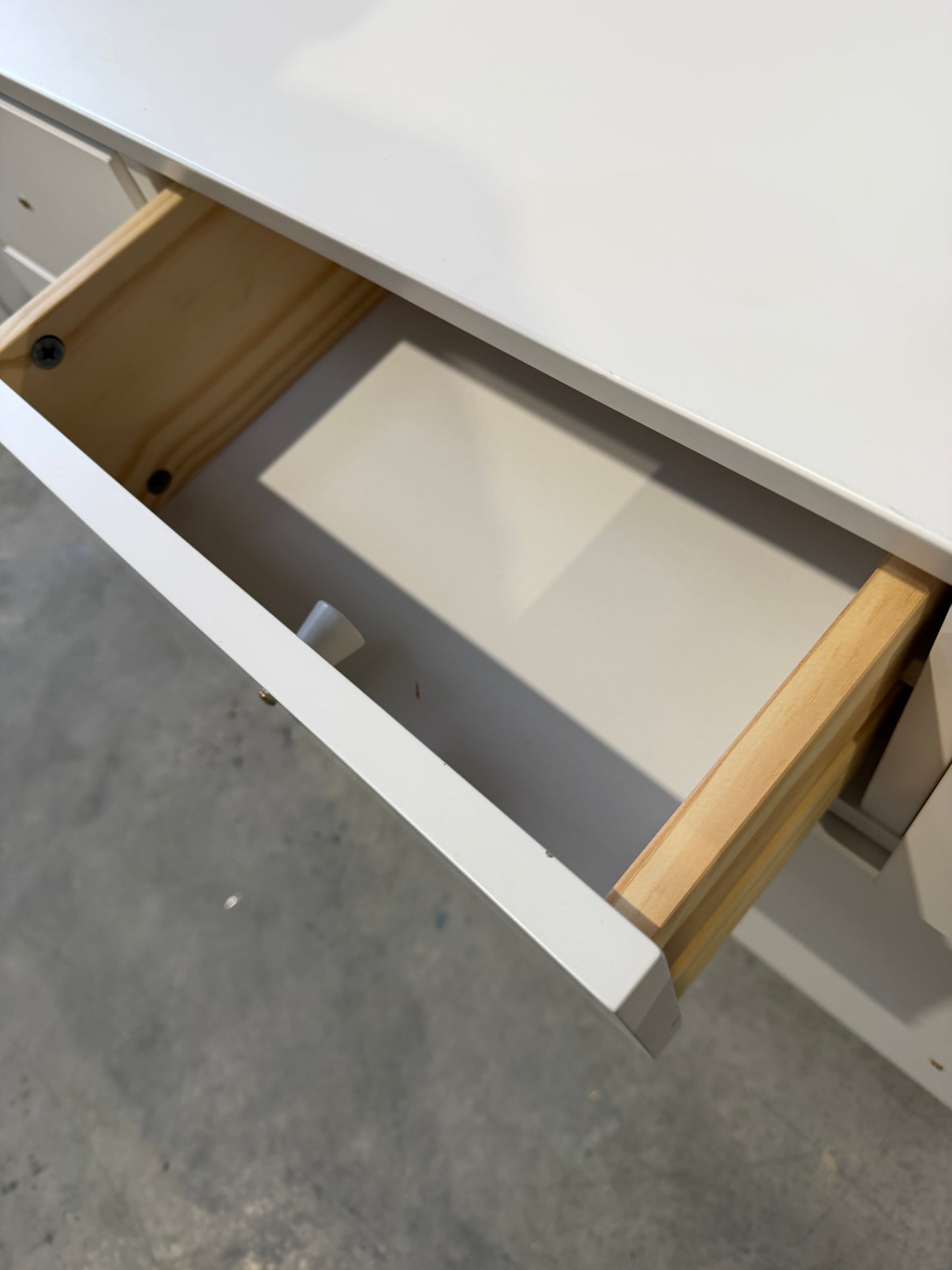 John Lewis Chest of Drawer White Wilton 7 Drawer Chest