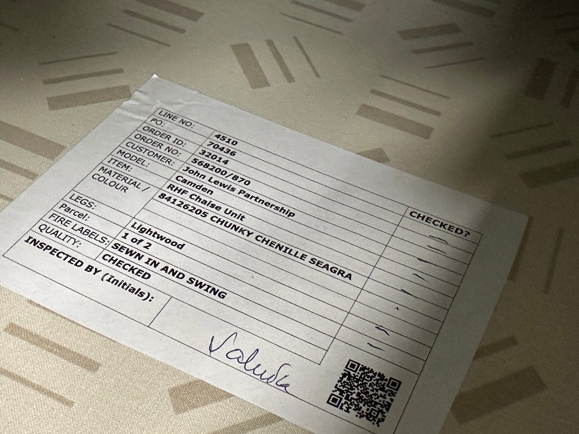 John Lewis Camden 5+ Seater RHF Corner End Chaise Unit, Light Leg, Easy Clean Chunky Chenille Seagrass