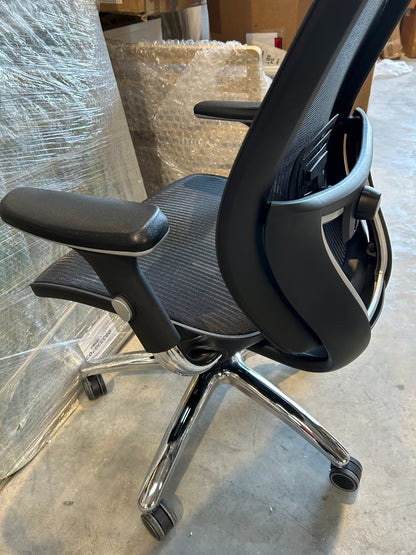 John Lewis Murray Ergonomic Office Chair, Black