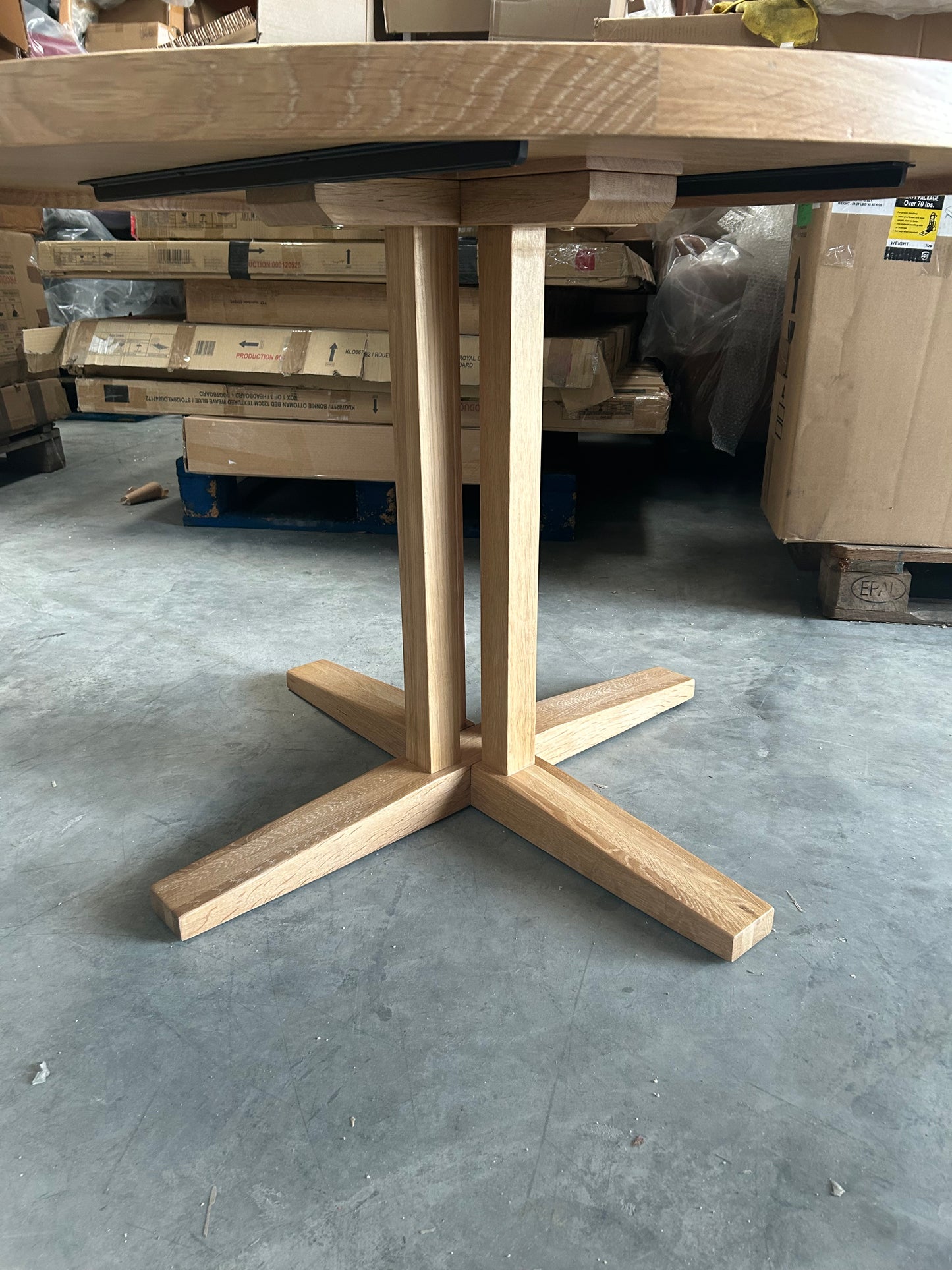 John Lewis Estate 4 Seater Round Dining Table Table, Natural