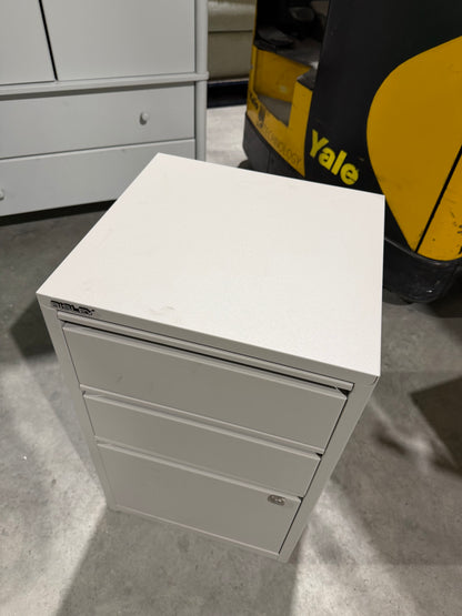 Bisley 3 Drawer Home Filer, Goose Grey