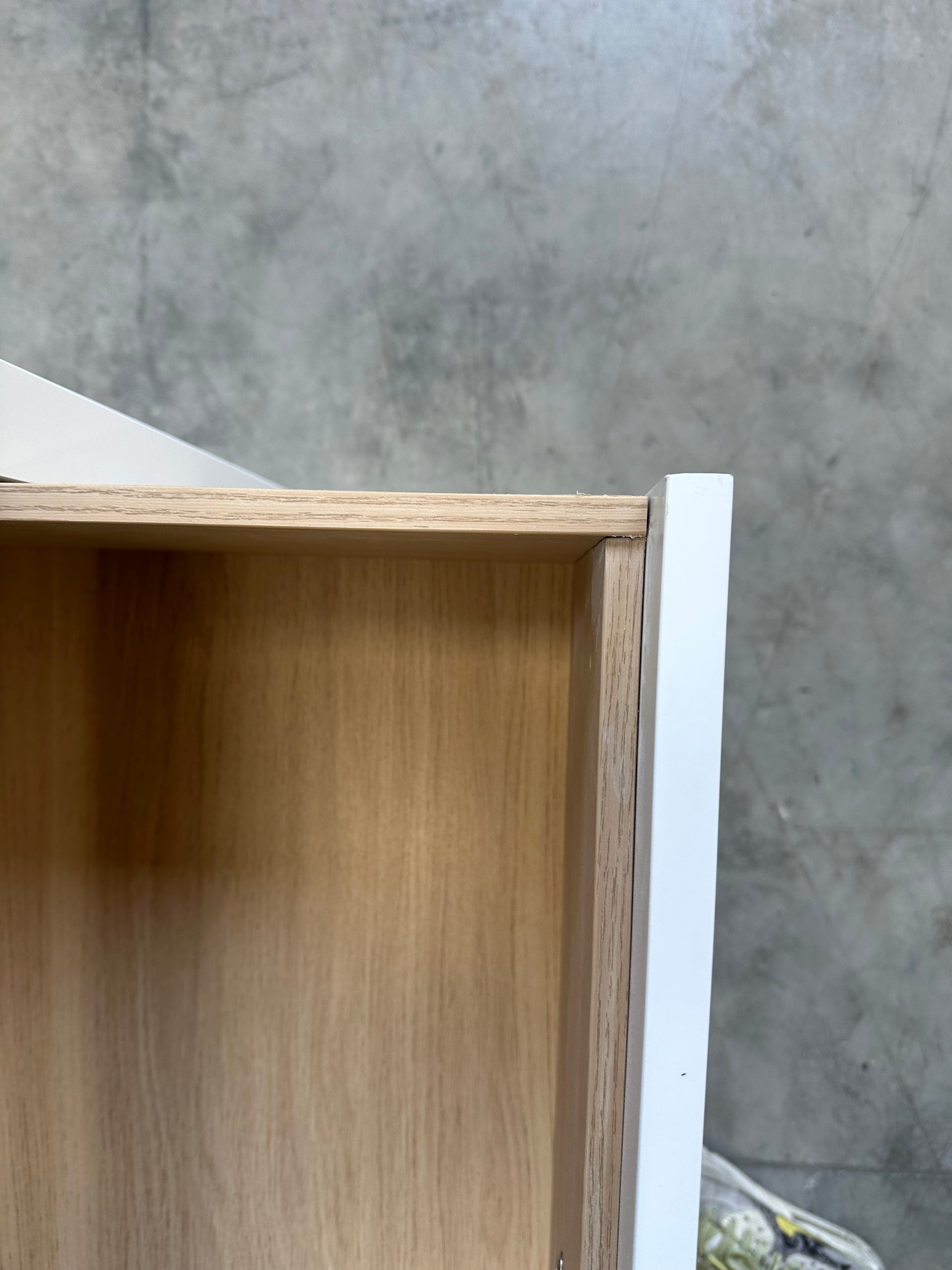 John Lewis St Ives 7 Drawer Chest white 3+4 White