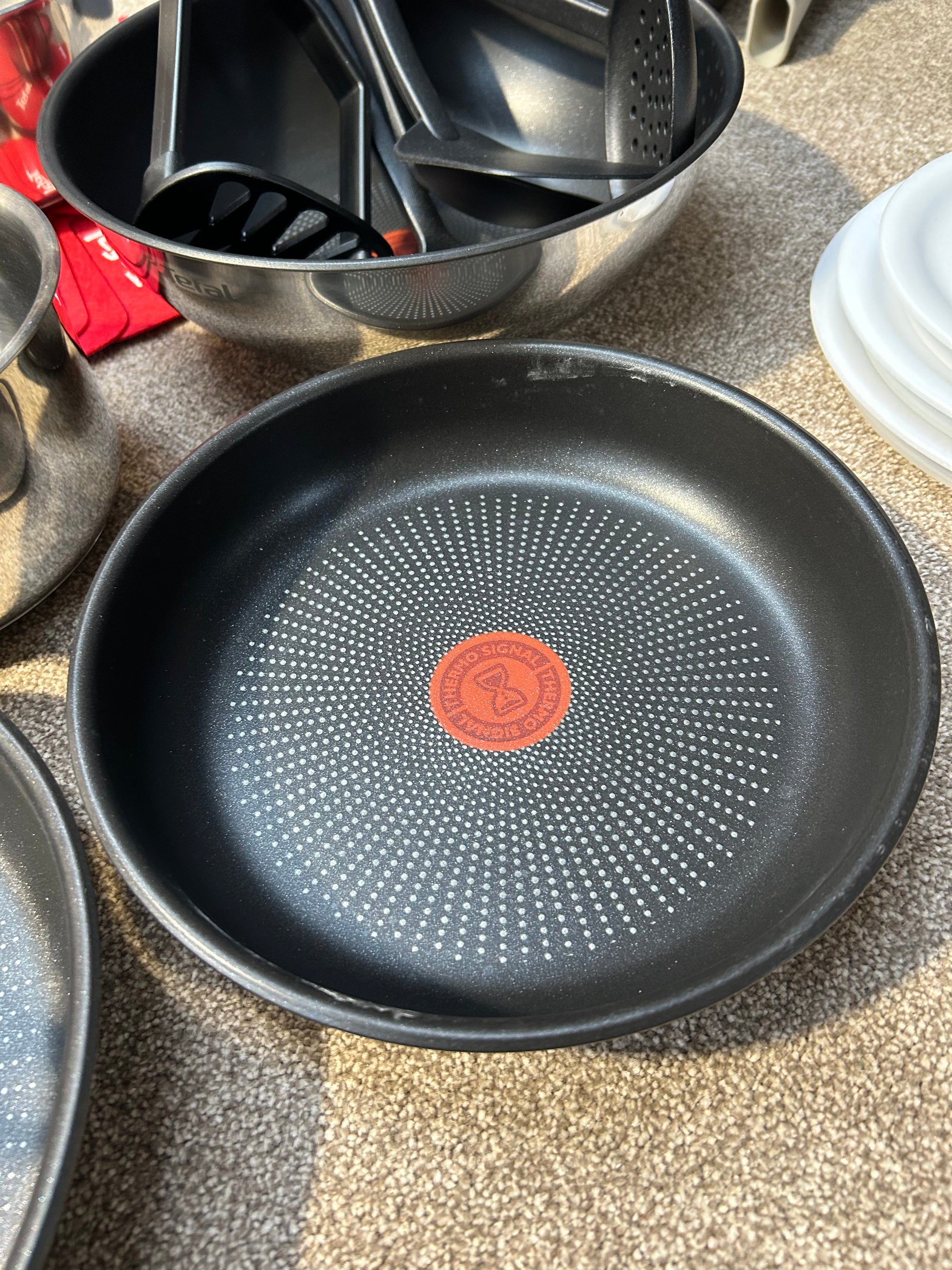 Tefal Ingenio Emotion Stainless Steel Pans, Lids & Utensils Set, 22 Piece