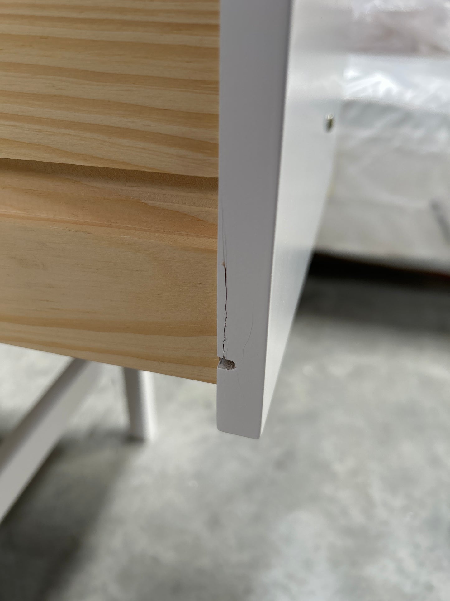 WILTON ASSEMBLED 2DW B/SD WHITE - LIST