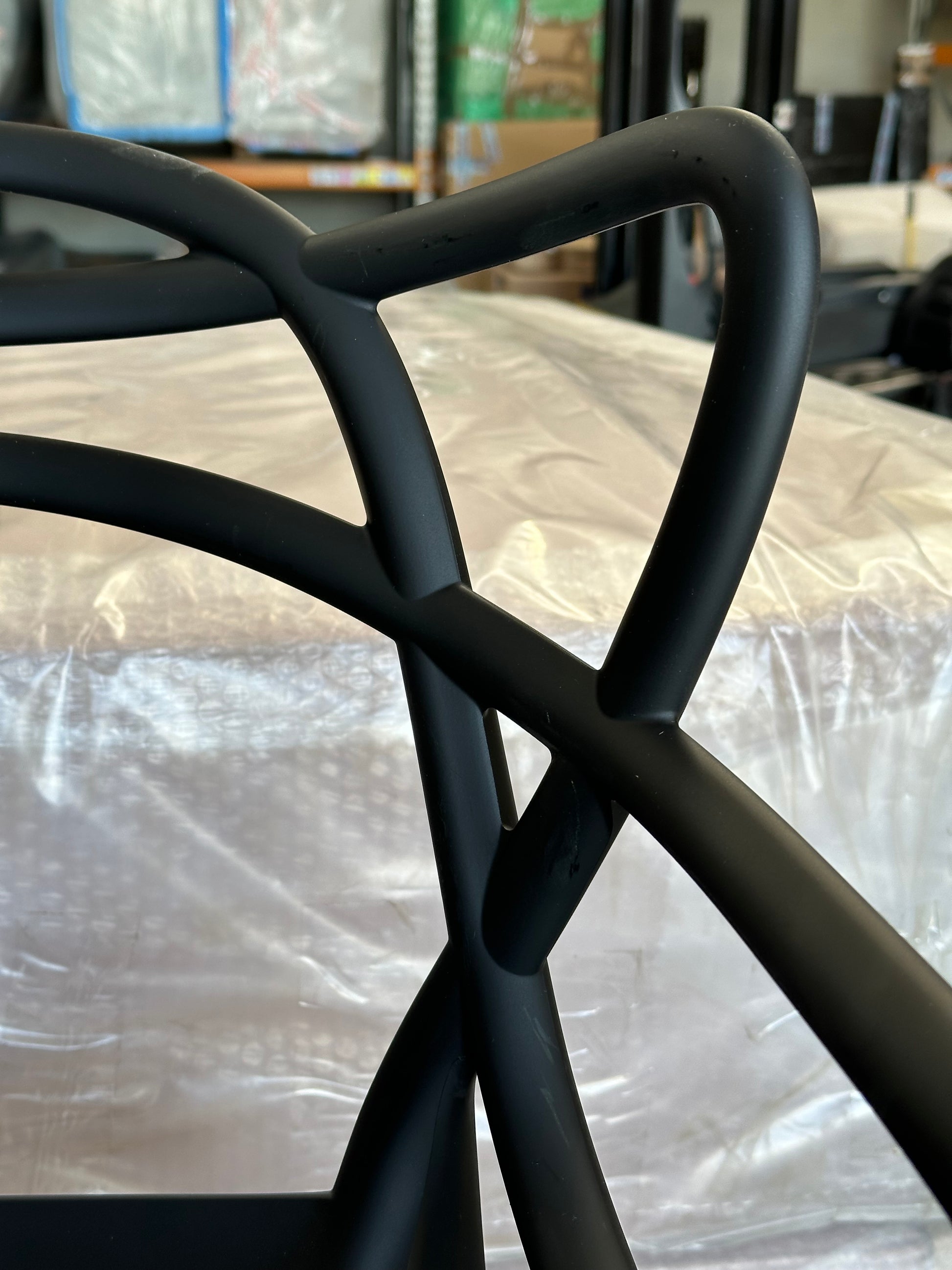 Kartell Philippe Starck for Kartell Masters Chair, Black