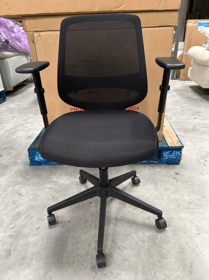 John Lewis Dorsal Office Chair, Black