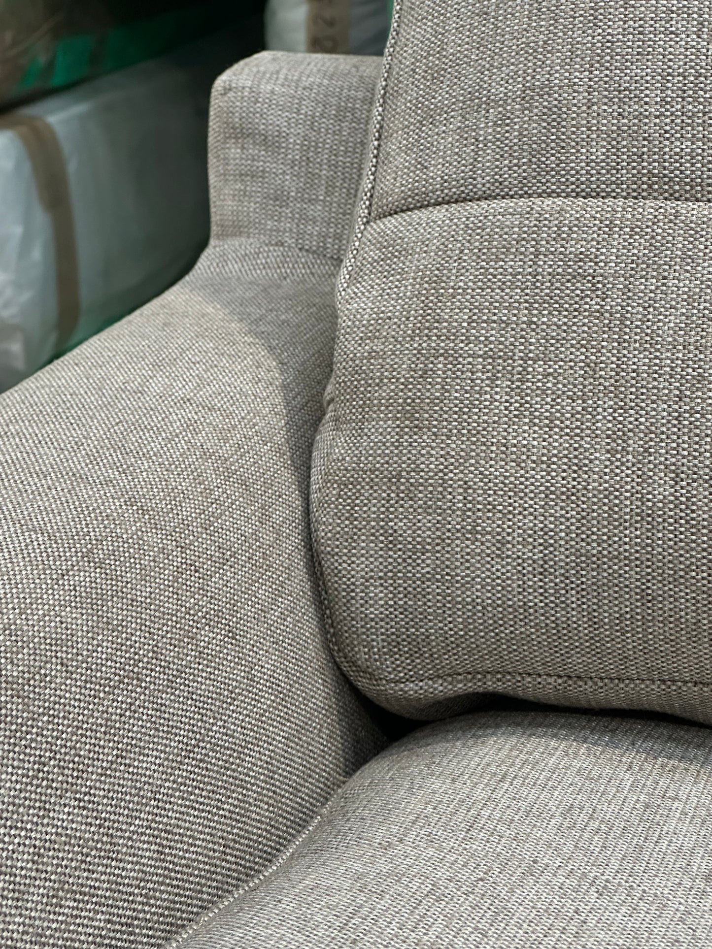 John Lewis Draper II Large 3 Seater Motion Sofa, Light Leg, Aquaclean Aston Natural