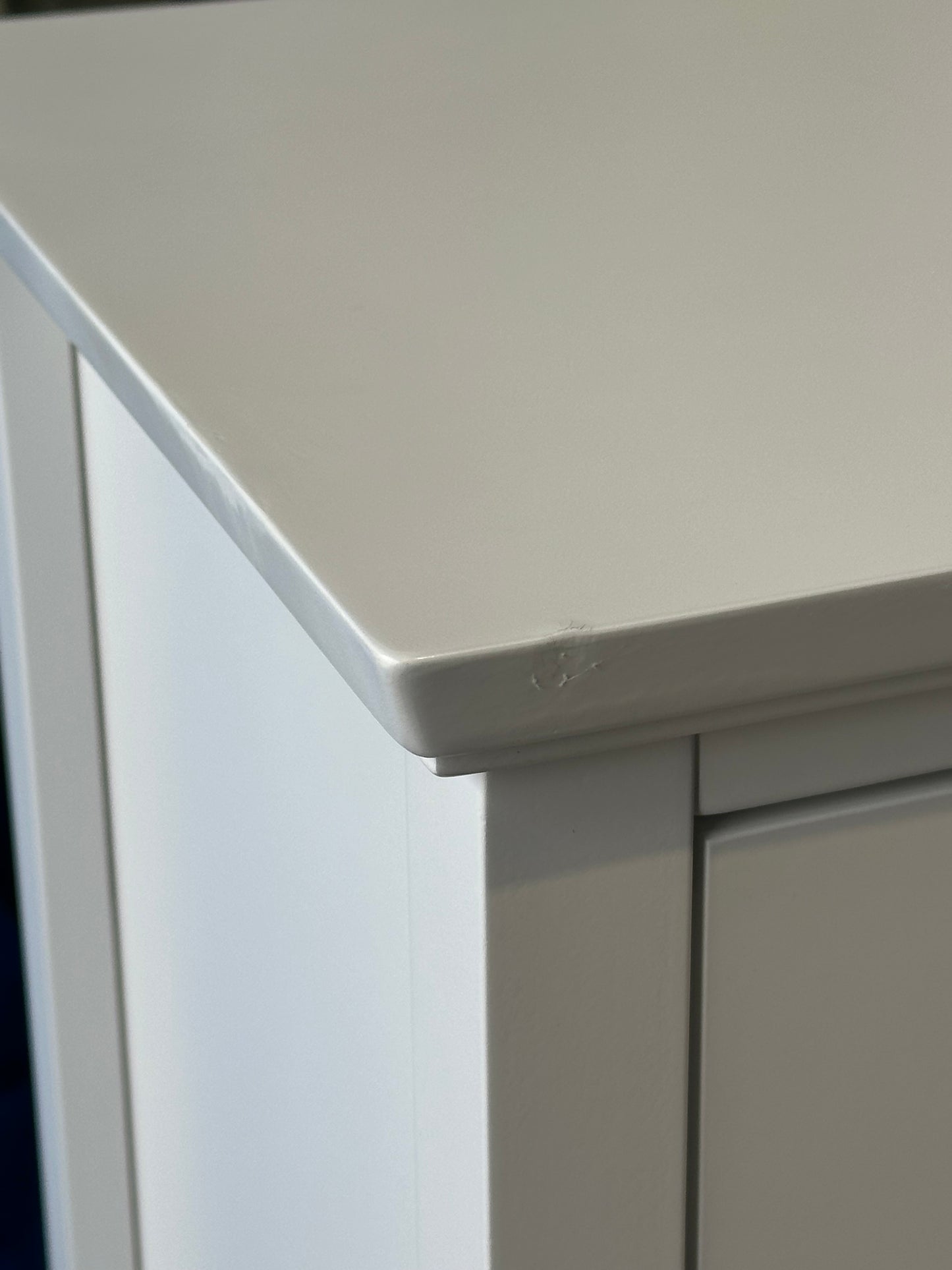 John Lewis Chest of Drawer Wilton 6 Drawer Chest White
