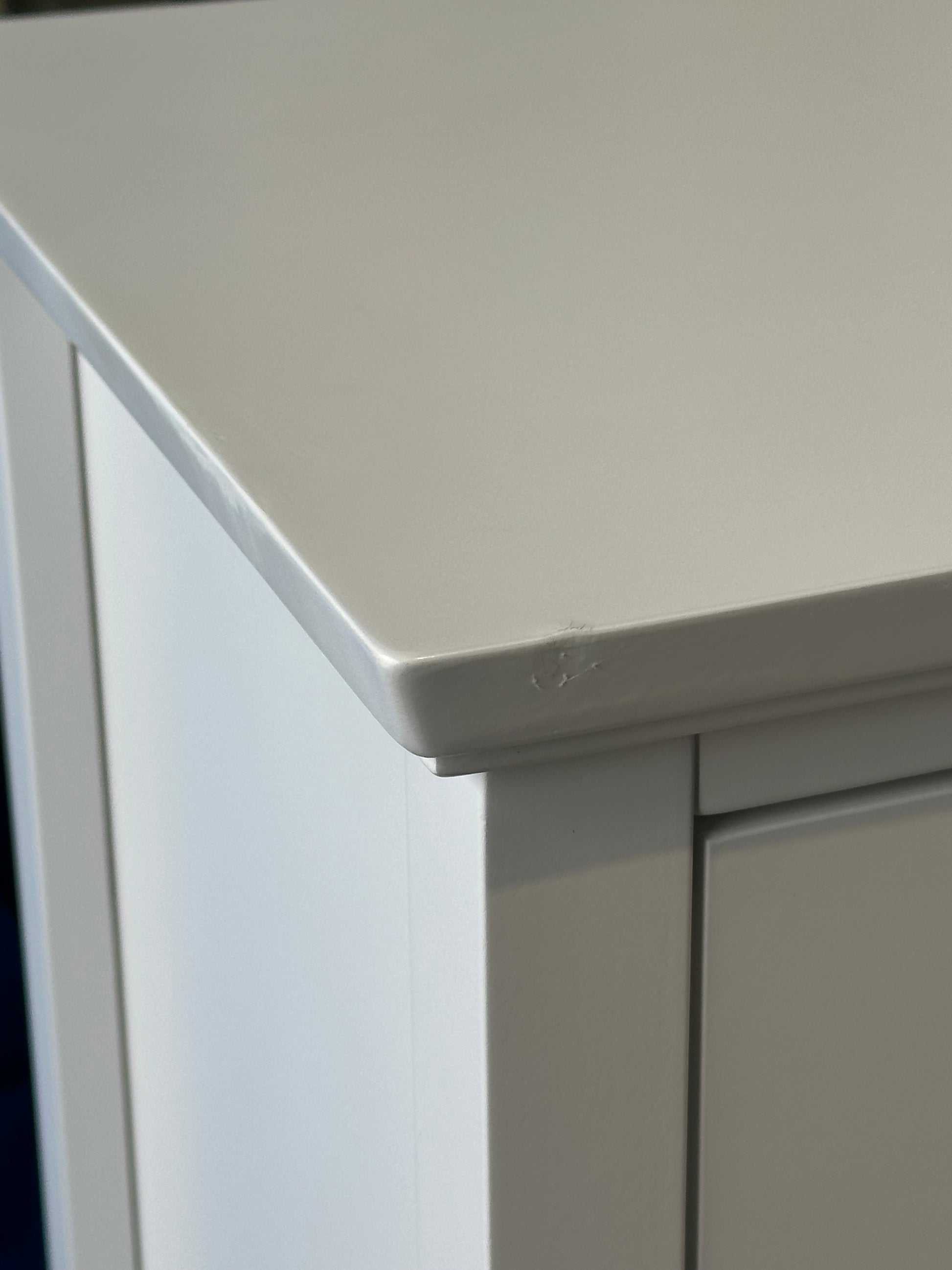 John Lewis Chest of Drawer Wilton 6 Drawer Chest White