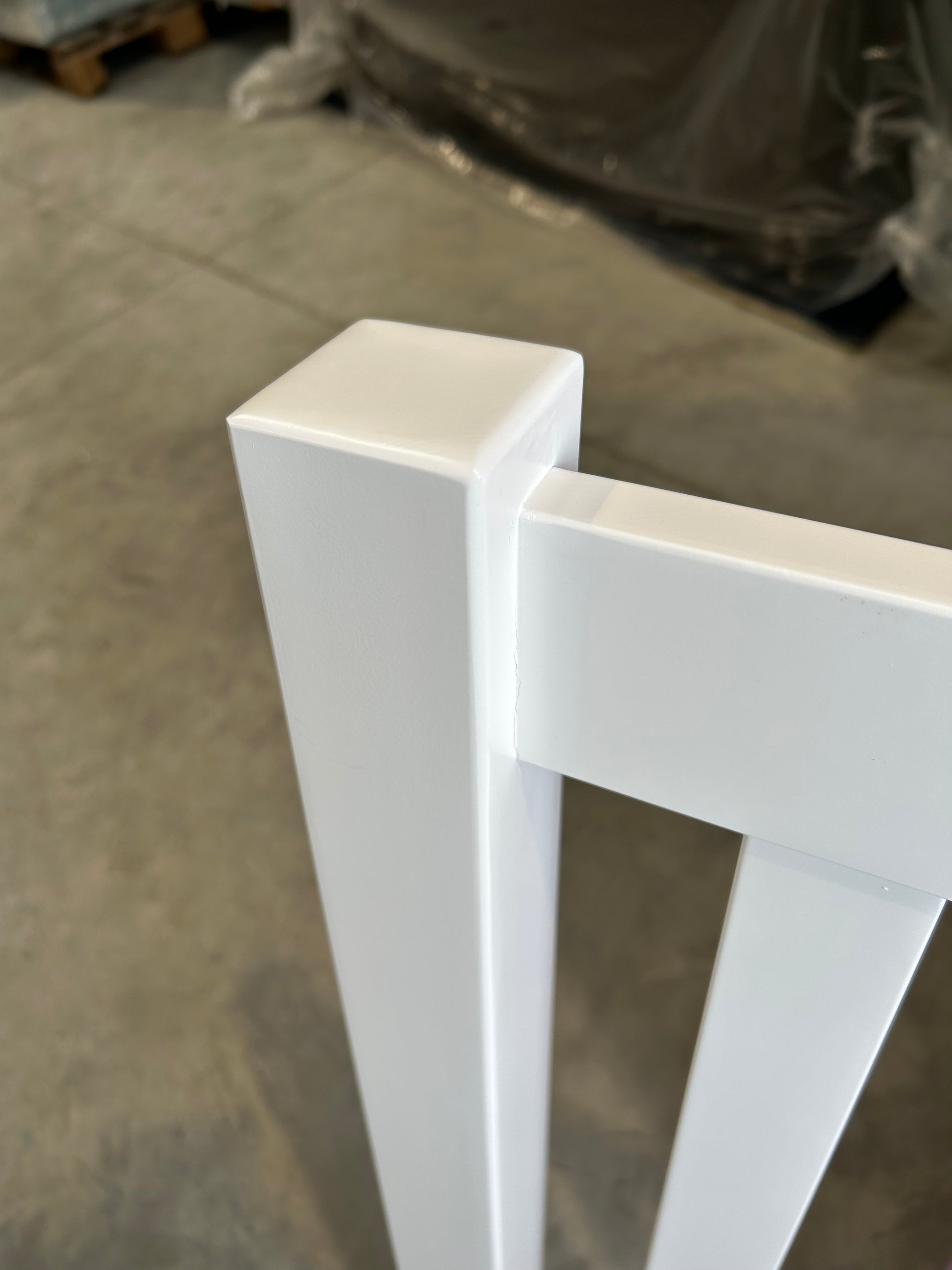 John Lewis Wilton Bed Frame, Double, White