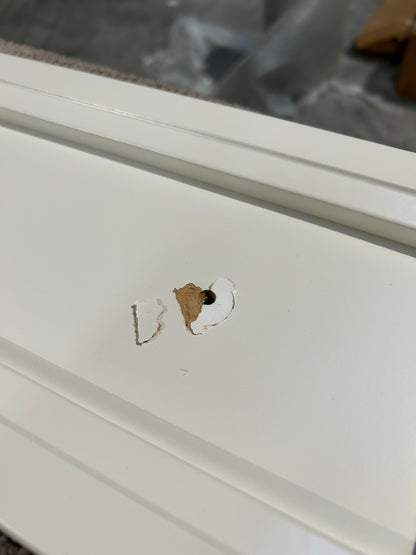 Julian Bowen Maine 6 Drawer Wide Chest, White