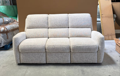 G Plan Hamilton Grey Fabric 3 Seater Sofa Fixed Non Recliner UK Made