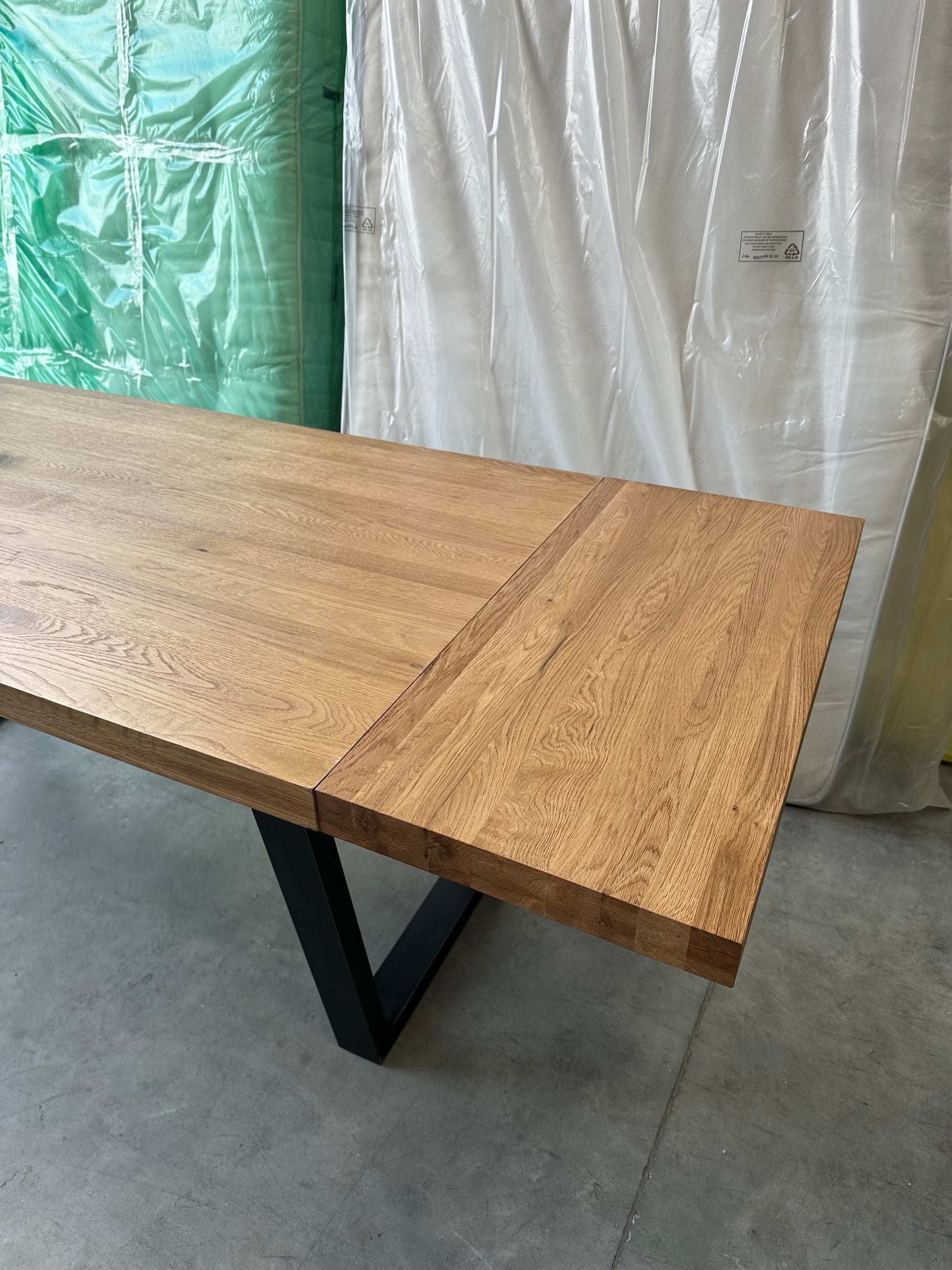 John Lewis Calia 6-10 Seater Extending Dining Table, Sold Oak