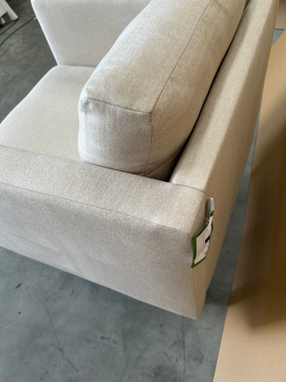 John Lewis Eavis Armchair Tweed Beige