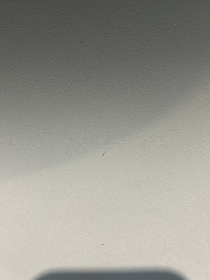 Vitra Eames RE DSR Recycled Plastic Chair, Chrome Legs, Light Grey