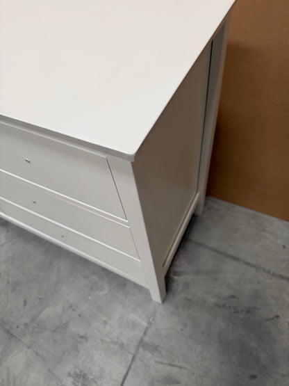 John Lewis Chest of Drawer White Wilton 7 Drawer Chest