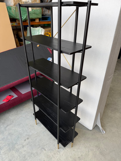 John Lewis Swoon Cole Shelving Unit Black