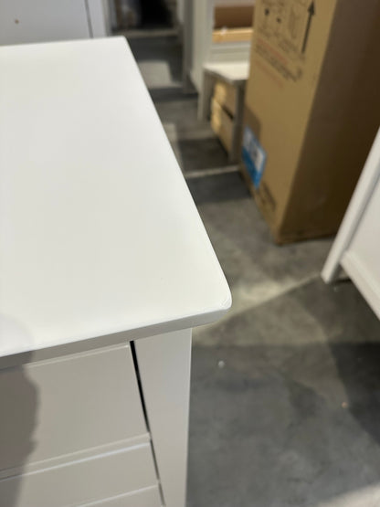 John Lewis Chest of Drawer White Wilton 7 Drawer Chest