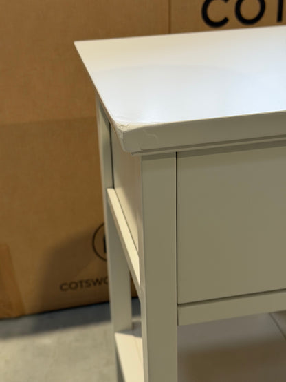 John Lewis Wilton Bedside Tables, Set of 2, Linen