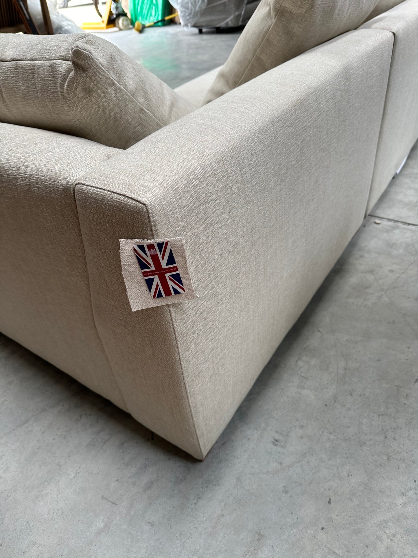 John Lewis Tokyo Grand 5+ Seater LHF Large Corner Aquaclean Connie Natural