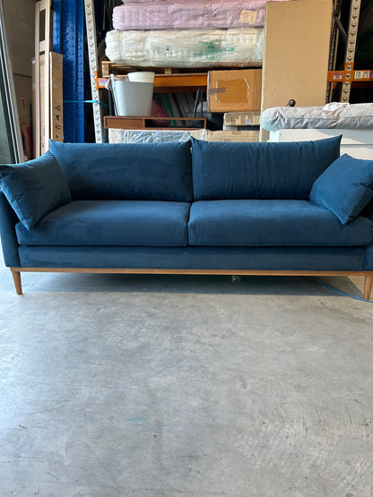 Swyft Model X01 Large 3 Seater Sofa Velvet Teal